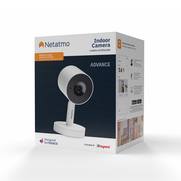 Indoor Camera Advance + PoE Adapter Pack White