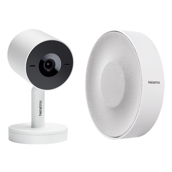 Pakket Slimme Binnencamera Advance Wit + Binnensirene
