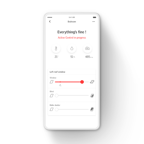 VELUX ACTIVE with NETATMO - Additional indoor climate sensor